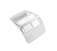 Car Rear Back Air Conditioning Vent Outlet Cover Trim Frame For Jaguar For E-PACE For E PACE 2018 2019(Matt Silver)