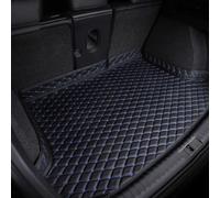 Car Rear Boot Leather Mat for AUDI Q5(FY) 2017-2026(With net pockets on both sides）