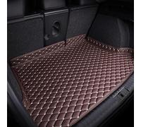 Car Rear Boot Leather-Mat for Pilot 2002 2003 2004 2005 2006 2007 2008, Cargo Tray Liners Anti-Scratch Anti-Slip Carpets, Trunk Protector Pad Interior Accessories,Coffee