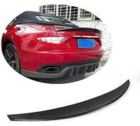 Car Rear Boot Spoiler Lip for Maserati Gran Turismo Cabrio 2012-2014, Quick Install Improve car stability Save fuel consumption Accessories.