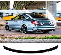 Car Rear Boot Spoiler Lip Wing Fit, for Mercedes CLS Class W218 C218 2010-18 Quick Install Improve car stability Save fuel consumption