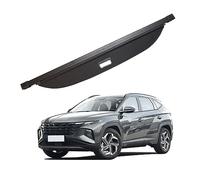 Car Rear Boot Trunk Cargo Covers Parcel Shelf for Hyundai Tucson 2022 2023 Tail Box Partition Organizer Shelf Accessories, Leather