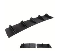 Car Rear Bumper Diffuser For Chrysler For 300 Car Rear Diffuser Shark Fins Bumper Splitter Chin Spoiler Lip Shunt(Matte Black)