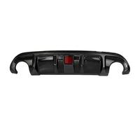 Car Rear Bumper Diffuser For Infiniti For Q50 2014-2017 Auto Front Bumper Lip Spoiler Spiltter Rear Diffuser Posterior(Carbon Fiber-Rear)