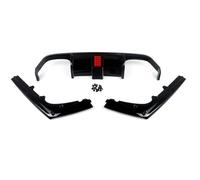 Car Rear Bumper Diffuser Lip For BMW M3 F80 M4 F82 F83 2014-2020 V Style Rear Bumper Diffuser With Led Light Side Splitters Spoiler Lip