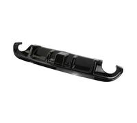 Car Rear Bumper Diffuser Lip For Infiniti Q50 2014-2017 Car Rear Bumper Diffuser Spoiler With Light Modification Posterior Lip Body Kit(Gloss Black)