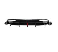Car Rear Bumper Diffuser Lip For Tesla For Model 3 2024+ Rear Bumper Diffuser Lip With LED Pilot Light Cars Spoiler Splitter Tuning Body Kits(Glossy Black)