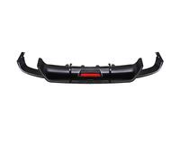 Car Rear Bumper Diffuser Lip For TOYOTA For Camry Sport SE For XSE 2018-2023 Car Rear Bumper Diffuser Lip Guard Splitter W/LED Light Modification(Glossy Black)