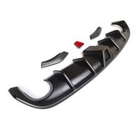Car Rear Bumper Diffuser Lip For VW For Scirocco R 2015 2016 2017 Body Kit With Lamp Bumper Spoiler Plastic Splitter Car Rear Diffuser Lip(Matt Black)