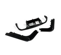 Car Rear Bumper Diffuser Lip Spoiler Compatible For BMW 3 Series E92 Coupe E93 Convertible M3 2008-2013 Rear Diffuser Carbon Fiber(Glossly black)