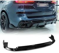 Car Rear Bumper Diffuser Spoiler for BMW G05 X5 M Sport 2019 2020 2021 2022 2023, Anti-Crash Splitter Protector Kit Rear Lower Bumper Wing Lip Diffuser