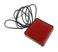 Car Rear Bumper Diffuser With Real Red Brake Light Lamp Compatible With Q50 2018 2019 2020