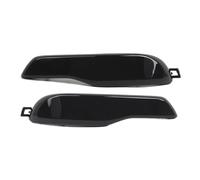 Car Rear Bumper Fog Light Compatible With Jeep For Cherokee 2014 2015 2016 2017 2018 Car Rear Bumper Reflector Strip Car Accessories OEM：68105144AC 68105145AC(Pair Black)