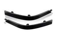 Car Rear Bumper Fog Reflector Light Lamp for VW for Transporter T6 for Multivan Caravelle 2016-2020 7E0945105D 7E0945106D Third Brake Lights (BLACK 2pcs Smoke LENS)