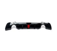 Car Rear Bumper Lip Diffuser For BMW 3Series E92 E93 330I Sport Bumper Rear Diffuser Lip(Double-sided w light)