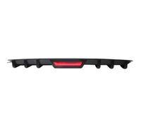 Car Rear Bumper Lip Diffuser For Chrysler 300C SRT8 Car Rear Bumper Diffuser Lip W/Tail Brake Stop Light Splitter Spoiler Shark Fin Kit(Matte Black)