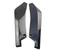 Car Rear Bumper Lip Diffuser for Hyundai Casper 2021 2022 2023 2024 2025 2026, 2Pcs Rear Spats Bumper Corner Lip Wrap Angle Spoiler, Car Accessories,Carbon Fiber