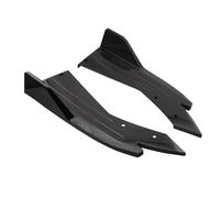 Car Rear Bumper Lip Diffuser Splitter Canard Front Spoiler Kit For Civic For Type-R EK9 EP3 FD2 FN2 FK2 FK8(Black)
