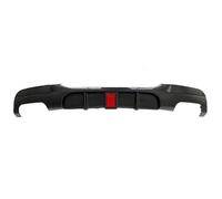 Car Rear Bumper Lip For Bmw For E90 For E91 320d 325d 330d 335i 2005-2013 LED Lights Rear Diffuser Bumper Lip Splitter(Carbon)