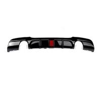 Car Rear Bumper Lip For Bmw For E90 For E91 320d 325d 330d 335i 2005-2013 LED Lights Rear Diffuser Bumper Lip Splitter(Carbon b)