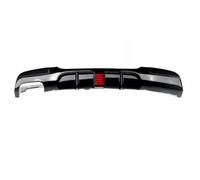 Car Rear Bumper Lip For Bmw For E90 For E91 320d 325d 330d 335i 2005-2013 LED Lights Rear Diffuser Bumper Lip Splitter(Carbon a)