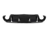 Car Rear Bumper Lip Spoiler For Infiniti For Q50 2014-2017 Rear Diffuser Bumper Lip Boot Bracket Spoiler Bodykit(Glossy Black)