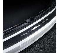 Car Rear Bumper Protector for Opel Astra J 2012-2015, Anti-scratch Bumper Protector Strip Tailgate Trim Strip Carbon Fiber Anti-scratch Sticker