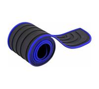 Car Rear Bumper Protector for Renault Captur 2 E Tech Hybrid 2020-2025, Rubber Anti-Scratch Rubber Guard Trunk Protection Strip Trunk Door Entry Guards Rubber,104cm*9cm-D/Blackblue