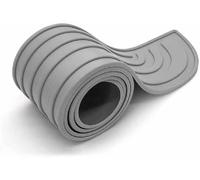 Car Rear Bumper Protector for SEAT Arona 2017 2018 2019 2020 2021 2022 2023 2024 2025 2026, Trunk Door Anti-Scratch Anticollision Mouldings Tailgate Guard Accessories,Grey-104cm*9cm