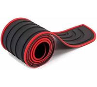 Car Rear Bumper Protector for Seat Leon Arona Ateca Tarraco Ibiza Alhambra, Trunk Door Anti-Scratch Anticollision Mouldings Tailgate Guard Accessories,Black-Red-90cm*7cm