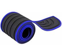 Car Rear Bumper Protector For Suzuki S-Cross Scross 2017-2022,Anti Scratch Boot Sill Guard,Trunk Entry Door Plate Edge Strip,Flexible Car Trunk Door Sill,104cm*9cm-C/Blackblue