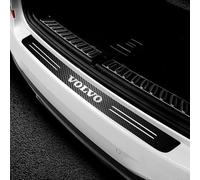 Car Rear Bumper Protector for Volvo EX30 2023 2024, Anti-scratch Bumper Protector Strip Tailgate Trim Strip Carbon Fiber Anti-scratch Sticker