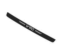 Car Rear Bumper Protector for Volvo S60 S90 V40 V60 V90 XC40 XC60 XC70 XC90, Carbon Fiber Trunk Door Sill Anti-Scratch Sticker Styling Decorative Accessories,v90
