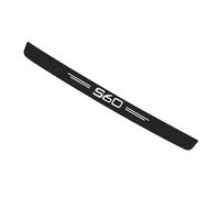 Car Rear Bumper Protector for Volvo S60 S90 V40 V60 V90 XC40 XC60 XC70 XC90, Carbon Fiber Trunk Door Sill Anti-Scratch Sticker Styling Decorative Accessories,s60