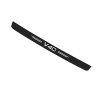Car Rear Bumper Protector for Volvo S60 S90 V40 V60 V90 XC40 XC60 XC70 XC90, Carbon Fiber Trunk Door Sill Anti-Scratch Sticker Styling Decorative Accessories,v40