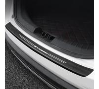 Car Rear Bumper Protector Guard for KIA Stonic Anti-Scratch Carbon Fiber Trunk Sill Door Entry Trim Cover Vehicle Door Entry Protection Strip