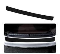 Car Rear Bumper Protector Guard Sticker for MG HS ZST ZS MG3 MG5 MG6 MG7 GT GS Hector EZS, Trunk Sill Door Edge Protection Strip Carbon Fiber Anti-Scratch Sticker,104×9 cm