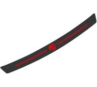Car Rear Bumper Protector Strip for MG MG3/MG4 EV/MG5/MG6 / MG HS/MG Marvel R/MG ZS,Rear Trunk Sill Plate Cover Protective Sticker,Rear Guard Plate Carbon Fiber Car Door Sill Protector Strips,90cm