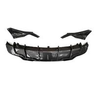 Car Rear Bumper Rear Diffuser Fast For Aero Kits Bumper Lip Chin Body Kit Deflector Tuning Accessories For Tesla For Model 3 Y 2017-2023(For Model 3 Carbon fiber)