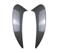 Car Rear Bumper Side Fin Air Vent Outlet Cover Trim For Mercedes For Benz CLE Coupe 2024+ C236 CLE260 300 CLE53 AMG Car Side Skirts(Carbon fiber)