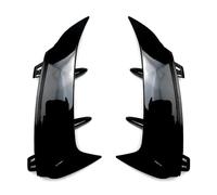 Car Rear Bumper Splitter Spoiler Canard Air Vent Trim For Mercedes For Benz A-class W177 A200 A220 A35 AMG 2018-2021 1Pair(Glossy black)