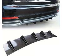 Car Rear Bumper Spoiler Diffuser for Ford Ranger Wildtrak 2021-2026 | ABS Rear Bumper Splitter Lip,Carbon Spoiler Fin Protector Decoration