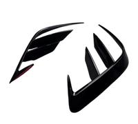 Car Rear Bumper Spoiler For A3 S3 RS3 8Y FL Sline Sportback 2025 | Rear Bumper Side Splitters Diffuser Canard Air Vents Sticker Trim Kit(A)