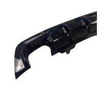 Car Rear Bumper Spoiler For BMW E60 E61 525i 525d 530i | Sport Tech Package 2005-2010 Tuning Bodykits Car Rear Bumper Diffuser Splitter(NO LIGHT OO---)