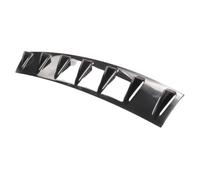 Car Rear Bumper Spoiler for VW Passat B7 2010-2014, Shark Fin Rear Spoiler Lip Diffuser Accessory,Big-Black