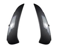 Car Rear Bumper Spoiler Side Canard Air Vent For Mercedes For Benz C Class W206 Sedan S206 Wagon C260 C43 C63 AMG 2022 Tail Fin(Carbon Look)