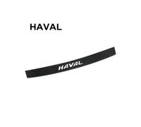 Car Rear Bumper Sticker Auto Accessories Trunk Edge Protector Carbon Fiber Decal compatible for GREAT WALL HAVAL H6 H9 M6 F7 POER WEY STEED