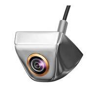 Car Rear Camera Car Rear View HD Reversing Image Camera AHD CVBS 170° Wide Angle Night Vision Fisheye Len(Silver,720P)