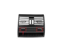 Car Rear Center Console Air Conditioner Vent Grille A/C Outlet Cover Fit Replacement for BMW 5 Series F10 F18 520i 520d 523i AC Vent(NoC-RearWithHole)(Noc-rearwithhole)