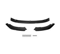 Car Rear Diffuser Bumper 3pcs/set Car Front Bumper Lip Spoiler For VW For Golf MK6 For GTI For GTD 2010-2013 Splitter Chin Guard Tuning Parts Body Kit Trim(Carbon Fiber)